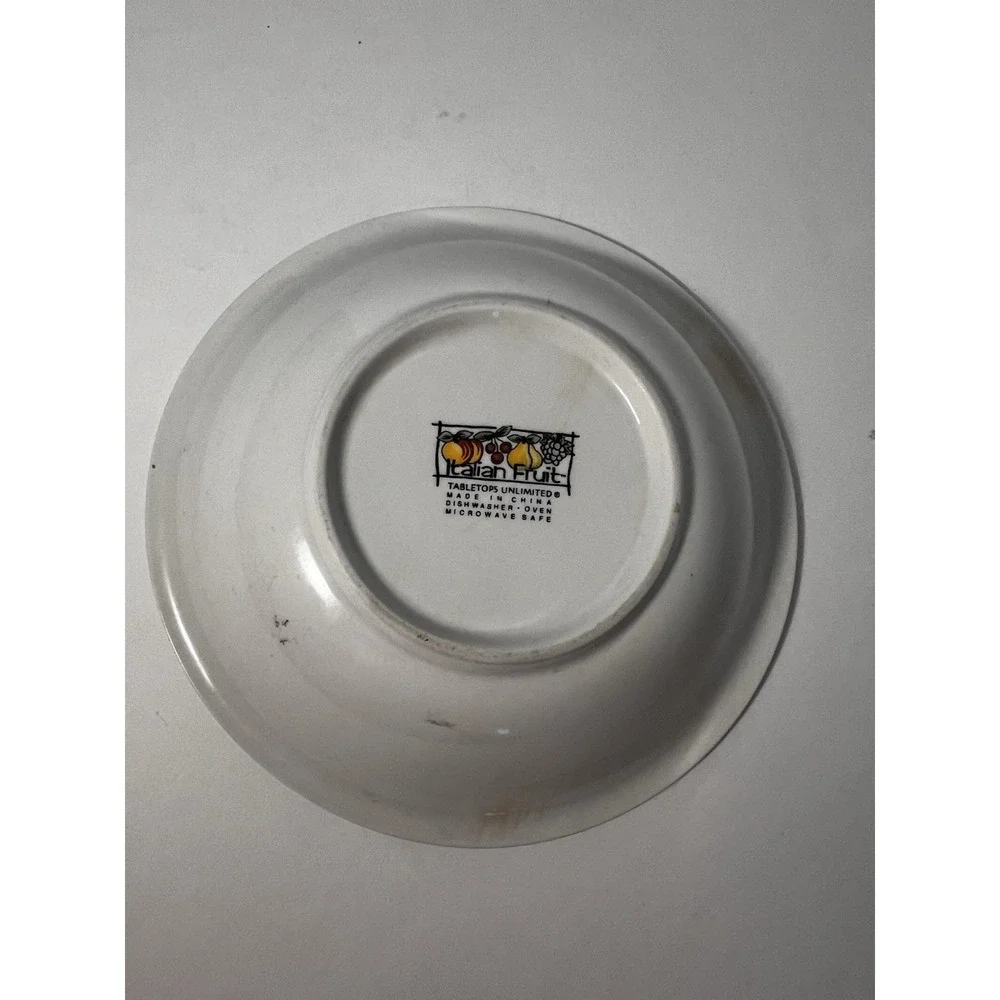 Tabletops Unlimited Italian Fruit Soup Pasta Bowl 9